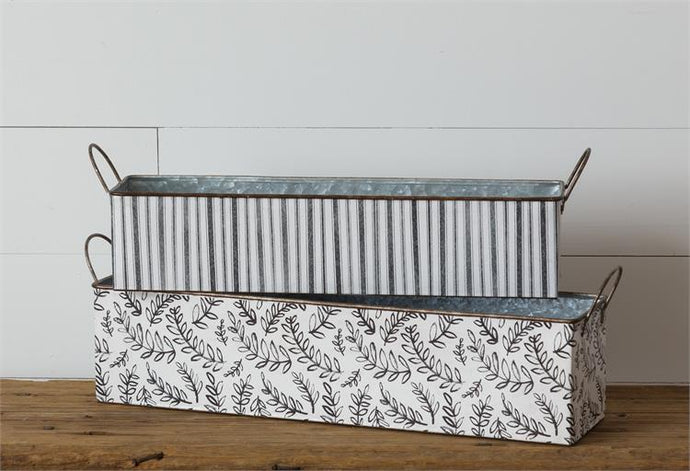 Nested Rectangular Tins