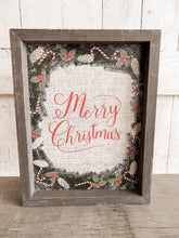 Merry Christmas- Inset Box Sign