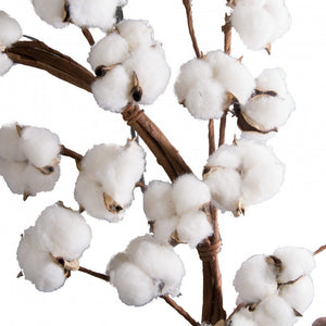 Cotton Wreath 23”