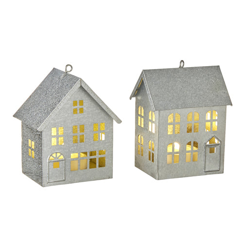 Lighted House Ornament