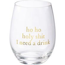 Wine Glass- Ho Ho