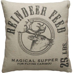 Reindeer Feed- Pillow