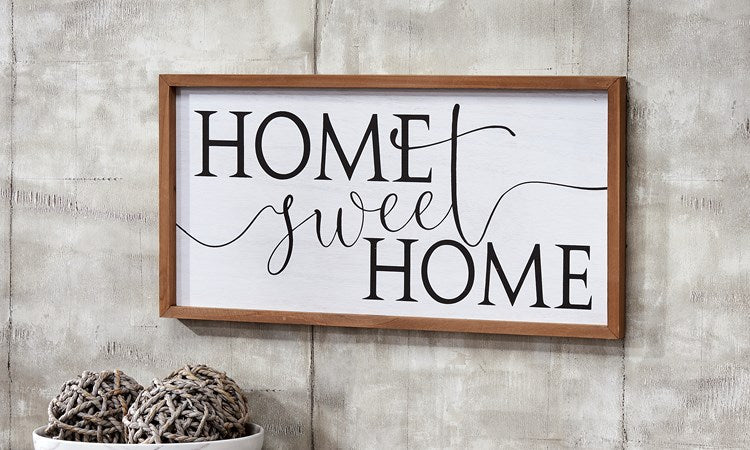 “Home Sweet Home” Wall Sign