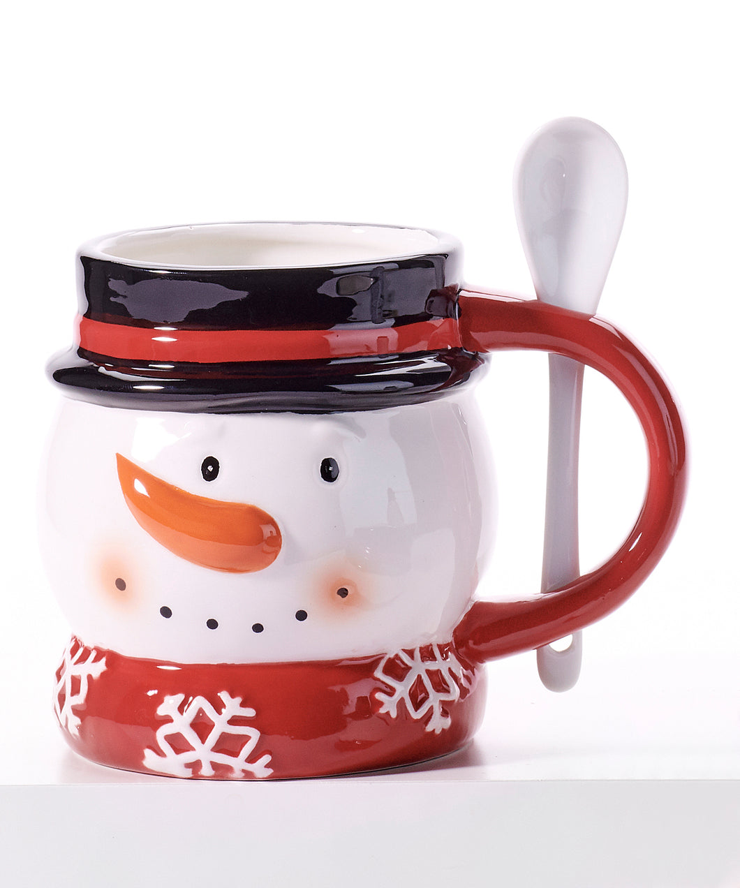 Snowman Mug w/ Spoon