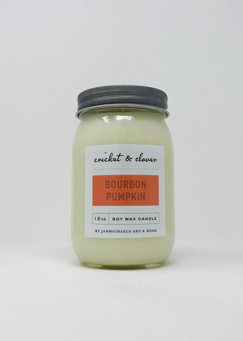 Bourbon Pumpkin- Soy Candle