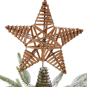 Tree Topper Natural Star