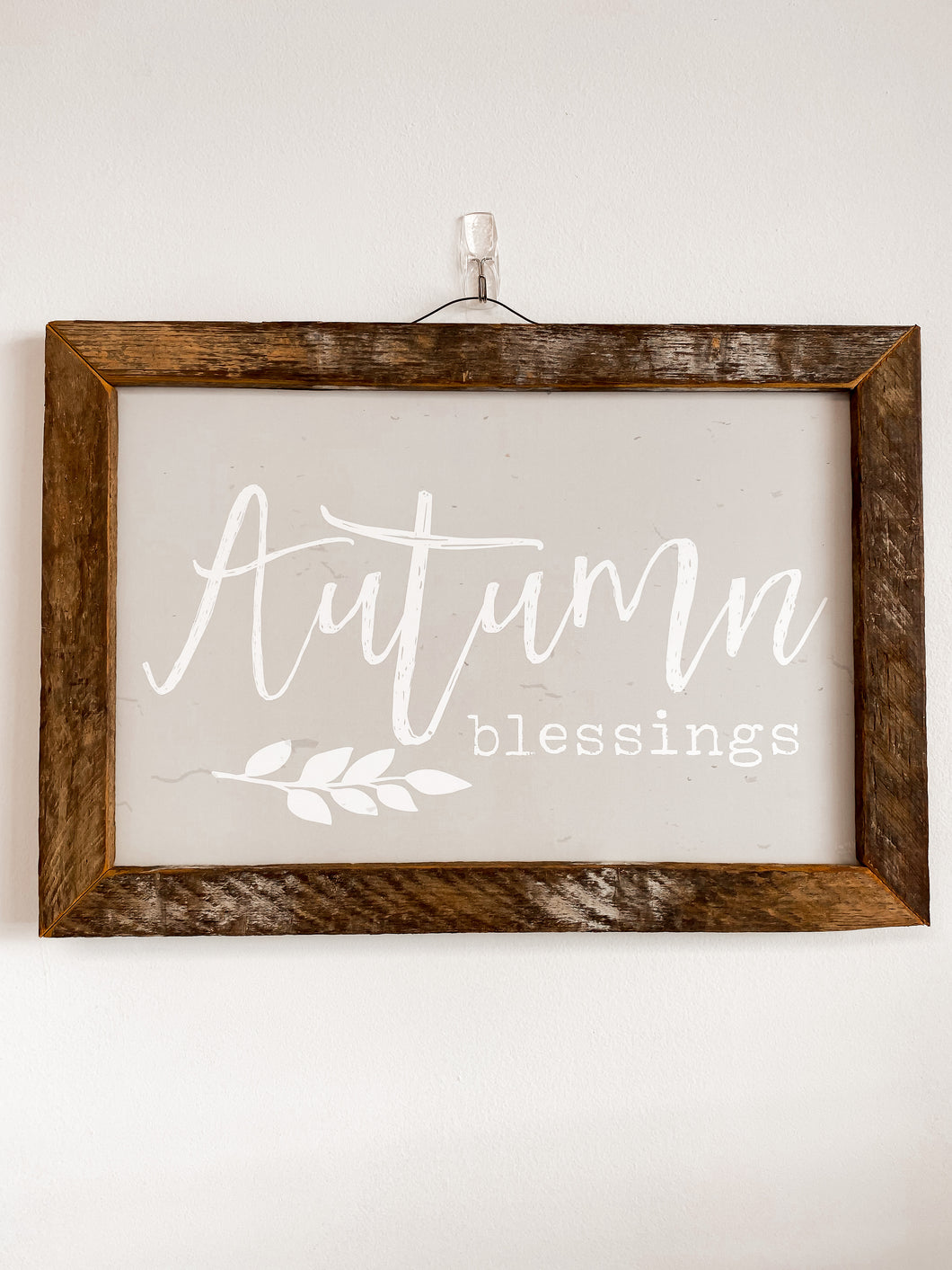 Autumn Blessings- Sign